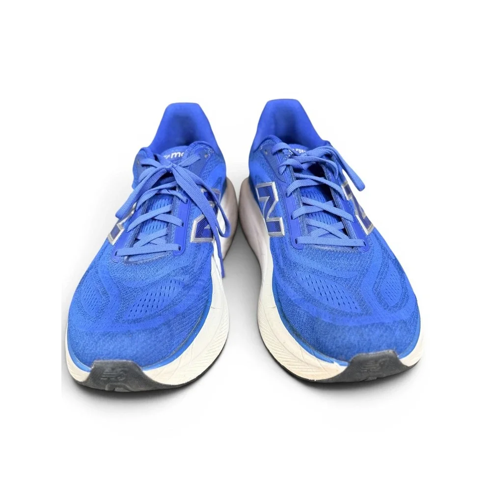 New Balance Running Shoes Mens 12 Blue Fresh Foam More v4 MMORLE4‎ Athletic Mesh